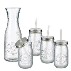 12er Set Weithalsflasche Karaffe 250 Ml + To 53 Deckel Silber -Ausgewählte Geschirrgeschäfte 027bc417 daef 4cb0 b3aa 4979c1154fc4 1