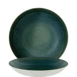 6x Pastateller Geschirr Tief 23cm 100cl Grün Braun Rund Porzellan Bonna Ore Mar Bloom Kantenschutz -Ausgewählte Geschirrgeschäfte 0f864ae8 8221 4d23 87ca 68bf44743c5c 2