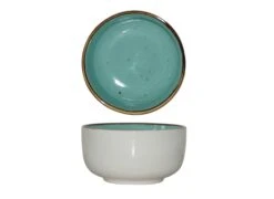 Tarrington House Schale Noromi, Porzellan, Ø 10 Cm, Blau