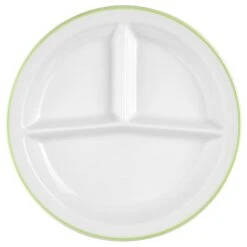 2 X Seltmann V219 IM_Platte Rund 3 Tlg. 25,5 Cm, Form: Vitalis, Dekor: 34281 Grün-grau -Ausgewählte Geschirrgeschäfte 1e9eff4f 67dc 43aa 9fbb 644eed17b328 2