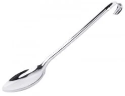 3x Contacto Gießlöffel, Edelstahl, Löffelmaß: 10 Cm X 7 Cm, Stiellänge: 30,5 Cm, Volumen: 0,05 L