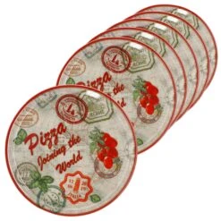 2er Set Pizzateller Charme Red - Rom Rot - 31cm - 04019#ZCHAR -Ausgewählte Geschirrgeschäfte 3613b559 1a84 4313 994c 5016371cb200 1