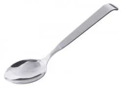 4x Servierlöffel, Edelstah, Löffelmaß: 8 Cm X 5 Cm, Gesamtlänge: 24 Cm