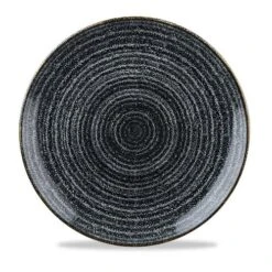 12 X Teller Flach Coup 17cm STUDIO PRINTS HOMESPUN Charcoal Black -Ausgewählte Geschirrgeschäfte 3f031e76 0da7 49e6 9a99 b408dda536d2