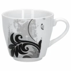 6er Set Espressotasse Mit Untertasse Black Flower -Ausgewählte Geschirrgeschäfte 40153ee2 9b55 44c6 a579 6bddbdde6577
