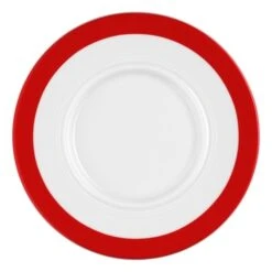 6 X Seltmann Untere Zur Suppentasse 17,5 Cm, Form: Vitalis, Dekor: 34929 Dunkelrotes Band -Ausgewählte Geschirrgeschäfte 43338591 7f75 4923 9e7d 4f7c1b8acb52