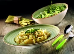 6x Pastateller Geschirr Tief 27cm 45cl Grün Creme Rund Porzellan Bonna Aura Therapy Gourmet Kantenschutz -Ausgewählte Geschirrgeschäfte 47cbc570 38b9 44f3 bd03 330c0ea4fa82