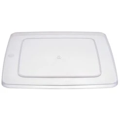 APS 83604 Deckel, 5er Set -PURE- 19,5 X 19,5 Cm, H: 0,5 Cm