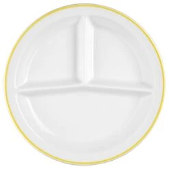 2 X Seltmann V219 IM_Platte Rund 3 Tlg. 25,5 Cm, Form: Vitalis, Dekor: 34927 Grünes Band -Ausgewählte Geschirrgeschäfte 55fcc152 f43a 45ec b9fb d5c0f151ad7e