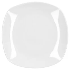 Frühstücksset Palazzo 12tlg. - 6 Teller á 19cm Und 6 Becher á 33cl Aus Weißem Porzellan Mit Dekor-Kreisen In Grau Und Dunkelrot - Für 6 Personen -Ausgewählte Geschirrgeschäfte 5a185576 aa41 4d03 b668 78ea72179dd0