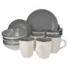 24tlg Kombiset Campo Grau Keramik Für 6 Personen