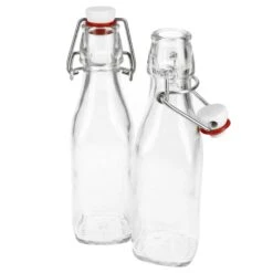 4er Set Glasflaschen Serie Swing Mit Bügelverschluss 0,25 Liter -Ausgewählte Geschirrgeschäfte 67576a6f f573 4a39 95e1 0a8cf445d666