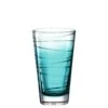 Leonardo Longdrinkglas 200 Ml Vario [6 Stück] Türkis Rund Ø 7,5 X H 13 Cm