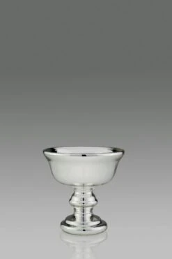 Schale Kelchform Silberglas H 14,5 Cm D 14,5 Cm -Ausgewählte Geschirrgeschäfte 7dbbb88c 5f3c 4983 9575 de36e0c39c08