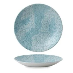 12 X Teller Halbtief Rund 28,1cm STUDIO PRINTS RAKU DUO Topaz Quartz -Ausgewählte Geschirrgeschäfte 89b49fed f766 4398 ba3a 9ddaf7f1d8ae 1