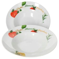 6er Set Pastateller Pasta-Bowl Wellco 30cm Weiß, Rund, Porzellan -Ausgewählte Geschirrgeschäfte 8d40b963 358e 4f85 b454 564d4c707617