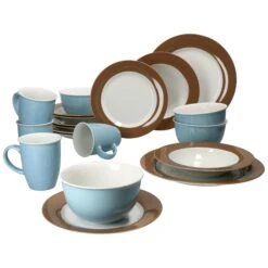 20tlg Kombiservice Doppio Duo Für 4 Personen - 406351 + 406344 + 545746 + 545760 +545777