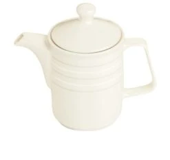 Teekanne Perla Weiß 0,6L (6 Stück) Von CHEFGASTRO