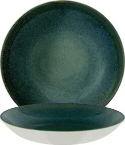 6x Pastateller Geschirr Tief 25cm 130cl Grün Braun Rund Porzellan Bonna Ore Mar Bloom Kantenschutz -Ausgewählte Geschirrgeschäfte a2d6a2df c0ce 4e00 8038 fe04f7c879fd