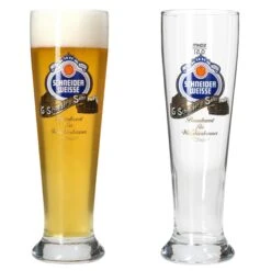 2er Set Schneider Weisse Weizenbiergläser