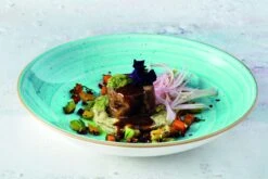 6x Pastateller Geschirr Tief 20cm 50cl Türkis Creme Rund Porzellan Bonna Aura Aqua Gourmet Kantenschutz -Ausgewählte Geschirrgeschäfte cfaa6201 f35c 4976 9a44 1c472b8ab118