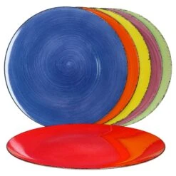 6er Set Platzteller Unicolor 33cm