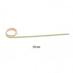 Picker Aus Bambus, Curl, 120 Mm, 100 Stück